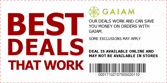 Gaiam Coupons