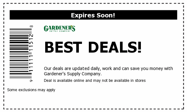 Gardener's Supply Deals