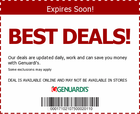 Genuardis Promo Code