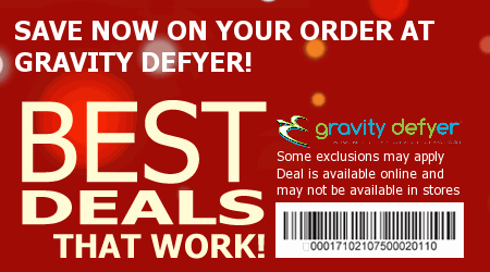 Gravity Defyer Coupon Code