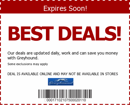 Greyhound Promo Code