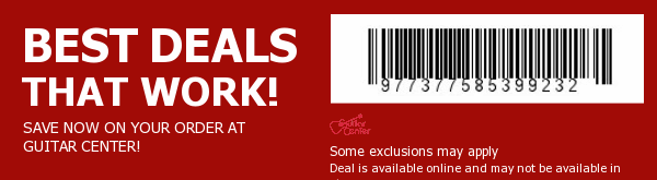 Guitar Center Coupon
