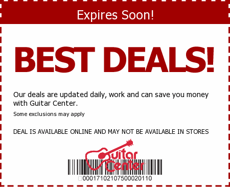 Guitar Center Promo Code