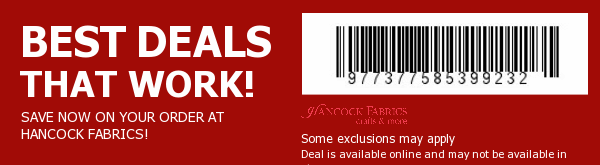 Hancock Fabrics Coupon