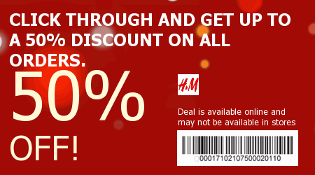 H&M Coupon Code