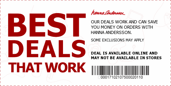 Hanna Andersson Coupons