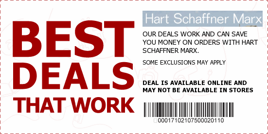 Hart Schaffner Marx Coupons