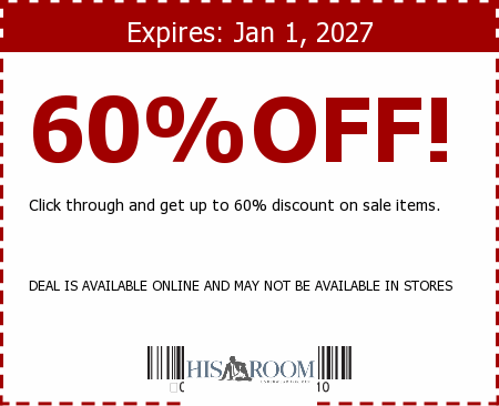 His Room Promo Code