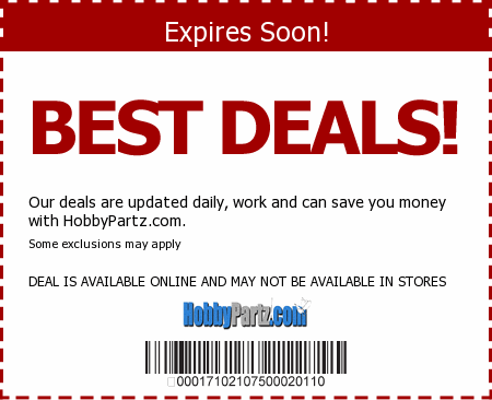 HobbyPartz Promo Code