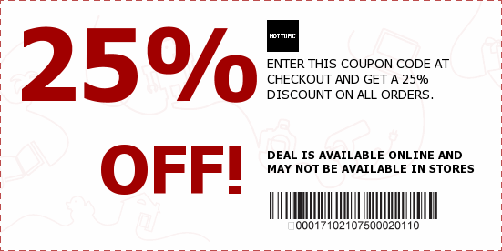 Hot Topic Coupons