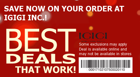 IGIGI Coupon Code