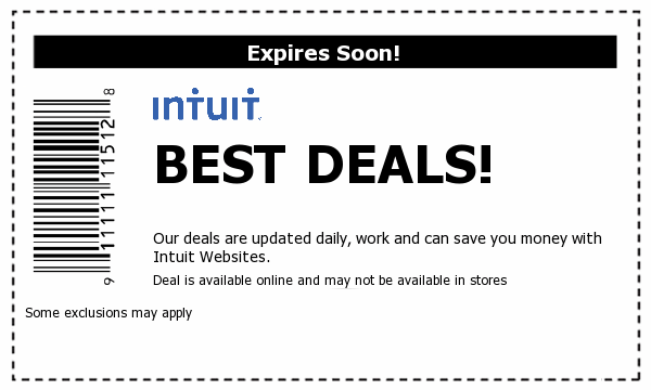 Intuit Websites Deals