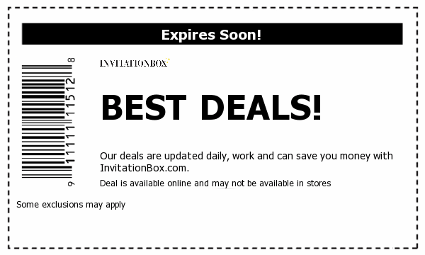 Invitation Box Deals