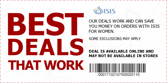 Isis Coupons
