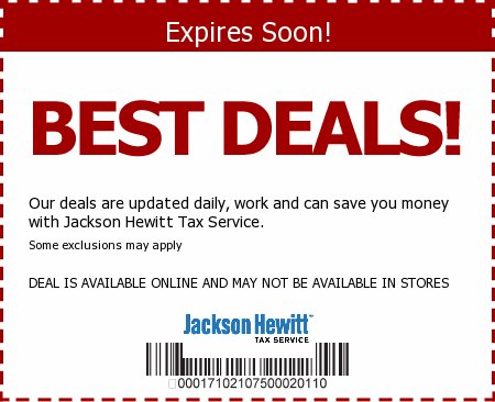 Jackson Hewitt Promo Code