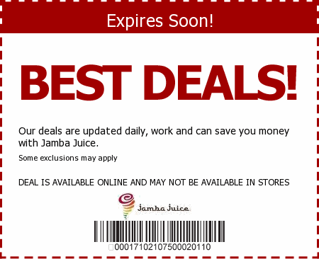 Jamba Juice Promo Code