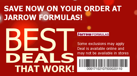 Jarrow Formulas Coupon Code