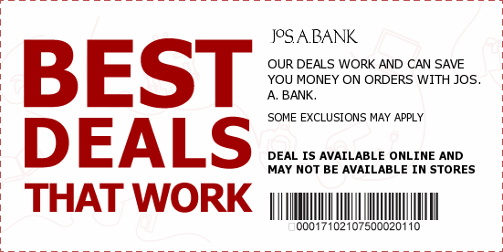 Jos A Bank Coupons