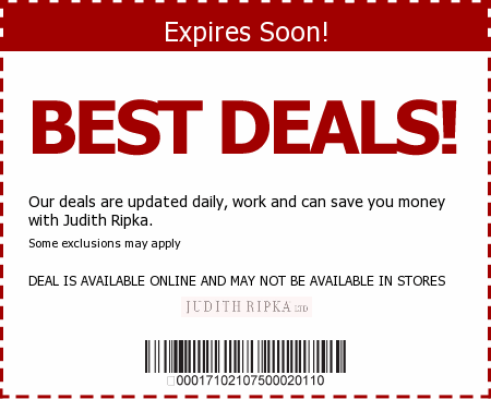 Judith Ripka Promo Code