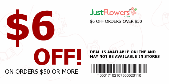 Just Flowers Coupons