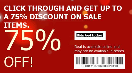 Kids Foot Locker Coupon Code
