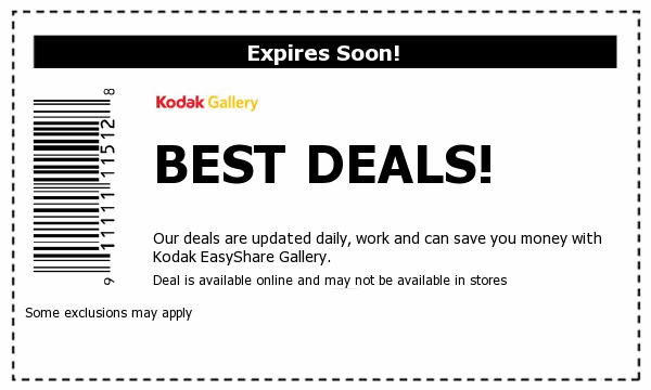Kodak Gallery Deals