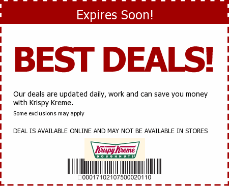 Krispy Kreme Promo Code