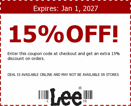 Lee Jeans Promo Code