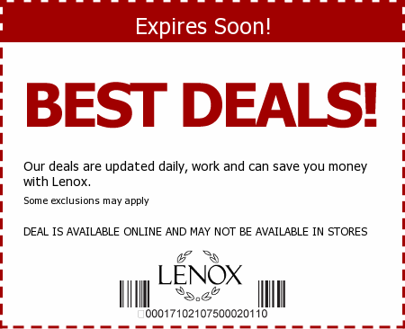 Lenox Promo Code
