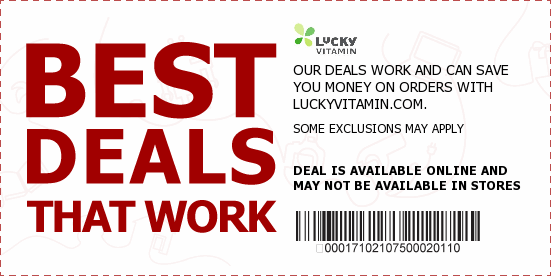 Lucky Vitamin Coupons
