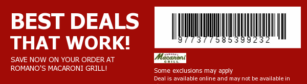 Macaroni Grill Coupon