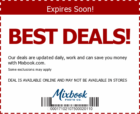 Mixbook Promo Code