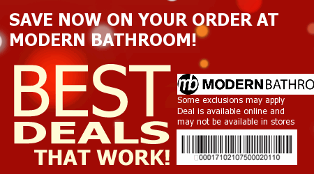 Modern Bathroom Coupon Code