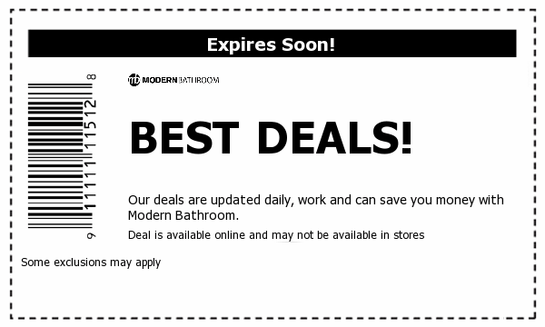 Modern Bathroom Deals