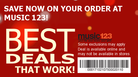 Music123 Coupon Code