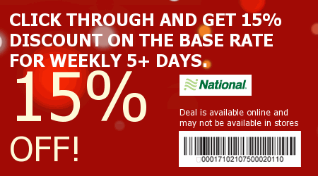 National Car Rental Coupon Code