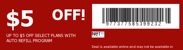 Net 10 Coupon