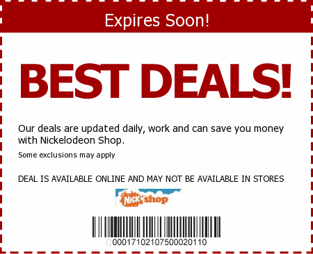 Nickelodeon Promo Code