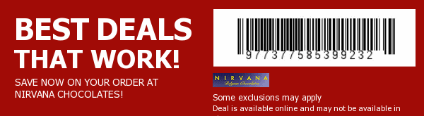 Nirvana Chocolates Coupon