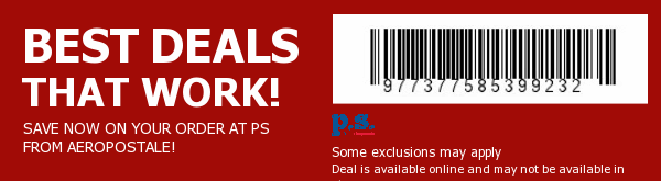 PS from Aeropostale Coupon