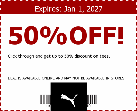 PUMA Promo Code