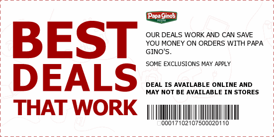 Papa Gino's Coupons