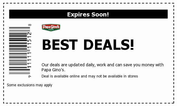 Papa Gino's Deals