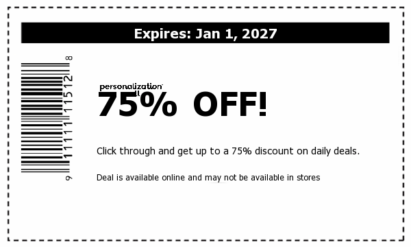 Personalization Mall Deals