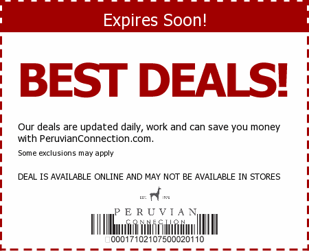 Peruvian Connection Promo Code