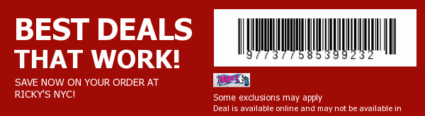 Rickys NYC Coupon