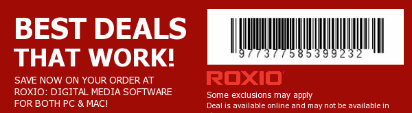 Roxio Coupon