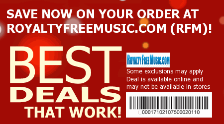 Royalty Free Music Coupon Code