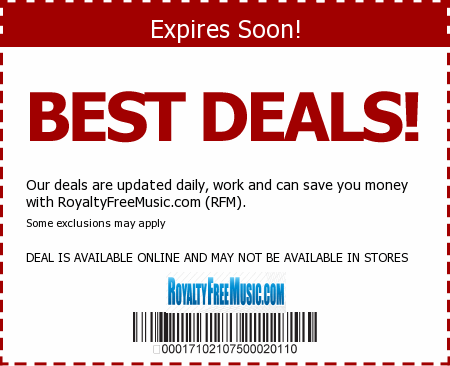 Royalty Free Music Promo Code