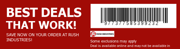 Rush Industries Coupon
